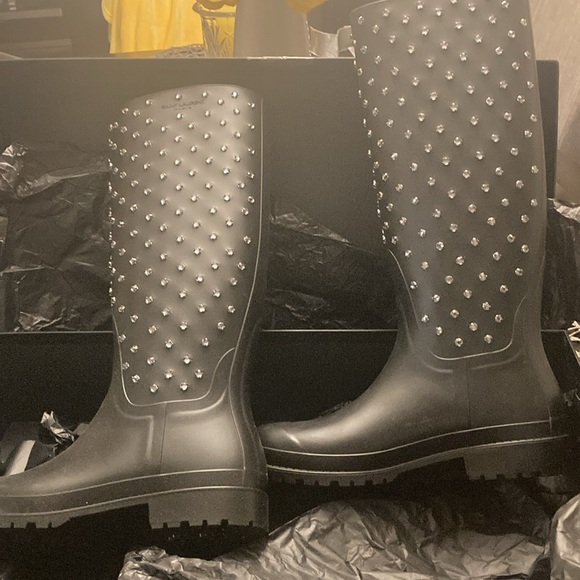 Saint Laurent Rain Boots - Picture 9 of 9